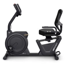 Горизонтальний велотренажер Hop-Sport HS-5000L Ranker чорно-золотистий