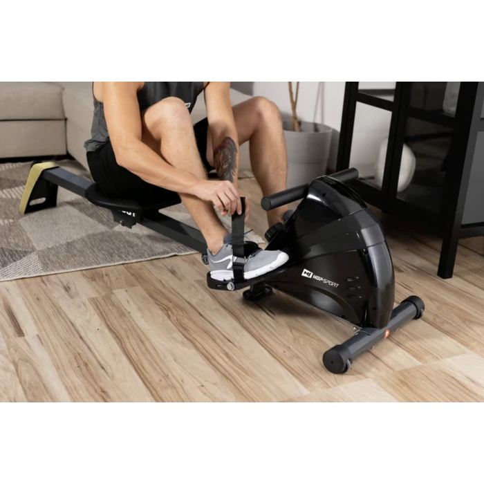Гребной тренажер Hop-Sport HS-030R Boost золотистый