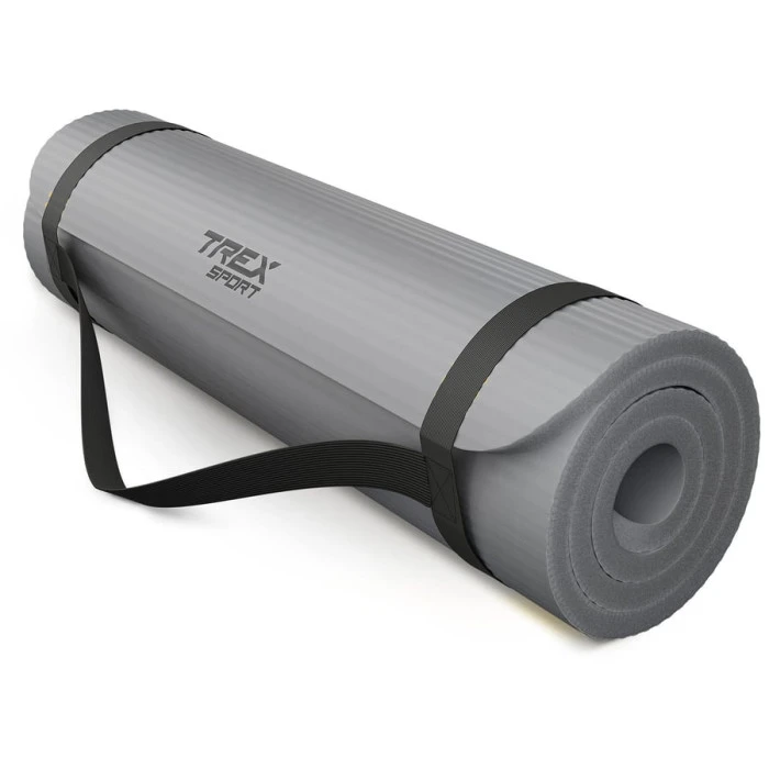 Коврик для йоги Trex Sport TX-029NGM NBR 2см 190х80 серый