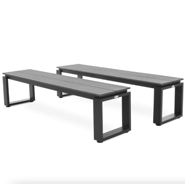 Садова лавка (на цвинтар) Di Volio Pisa 160см сірий