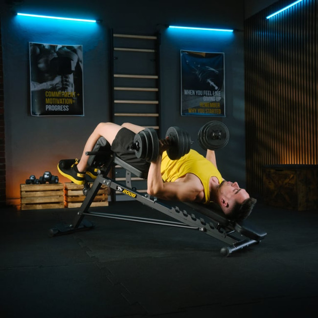 Скамейка тренировочная Trex Sport TX-200B с партой Скотта