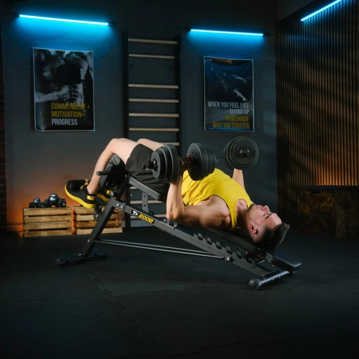 Скамейка тренировочная Trex Sport TX-200B с партой Скотта