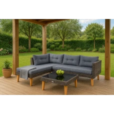Комплект мебели для сада Di Volio Imola темно-серый