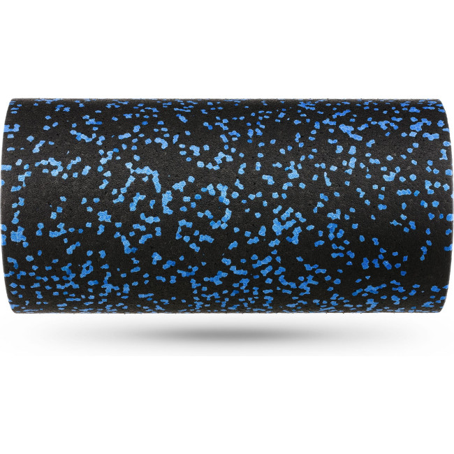 Масажний ролик Gymtek для йоги та фітнесу EPP 30*15см чорно-синій