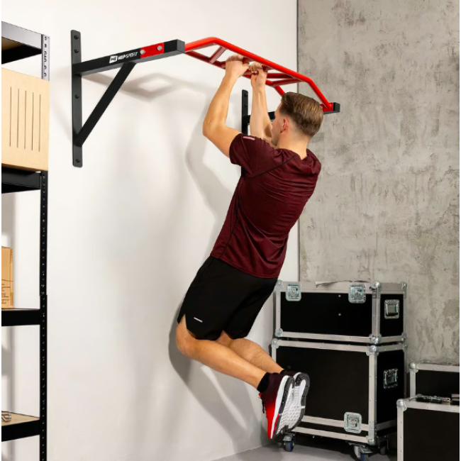 Турнік настінний мультихват Hop-Sport HS-2002K із рукавичками