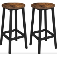 Барный стул Leobert Halmar 2 штуки в стиле Loft коричневый