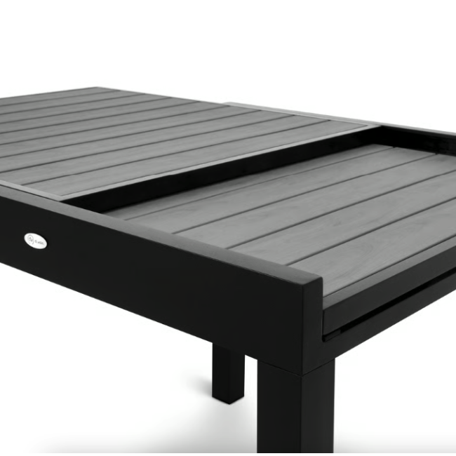 Стол Di Volio Comlo раздвижной серый