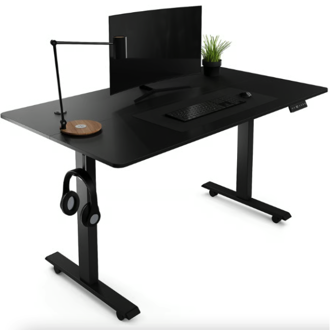 Компьютерный стол с регулируемой высотой Di Volio Rapalo черный