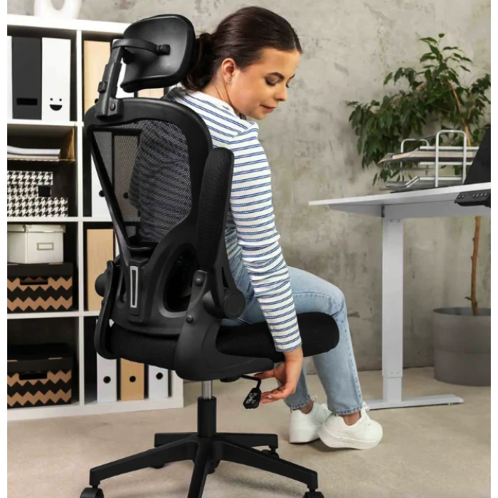 Офисное кресло Di Volio Praso черный