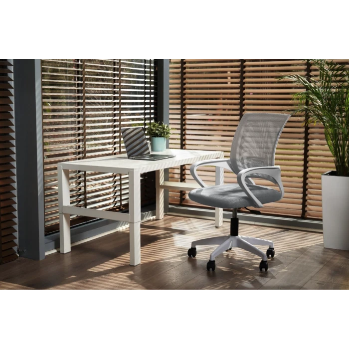 Офісне крісло Smart Jumi світло-сірий