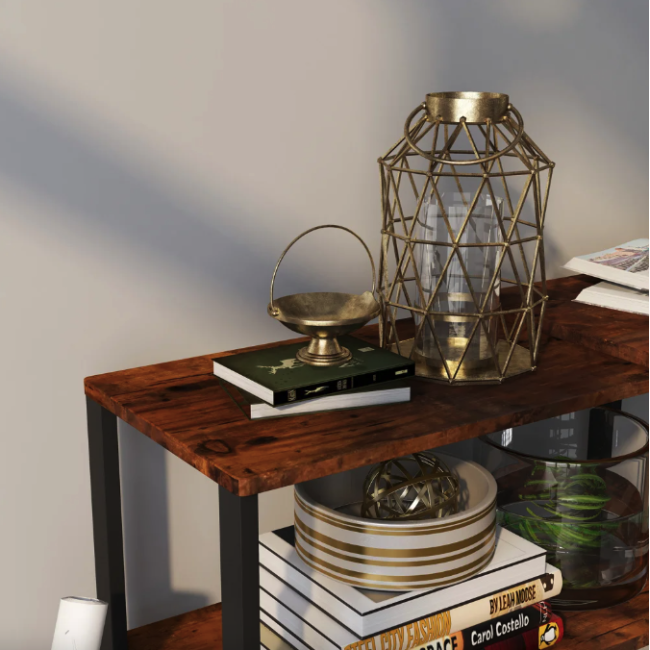 Стол L-образный Costway King вращающийся в стиле Loft