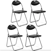 Комплект стільців складаних Costway Moro з переносною ручкою 4 штуки