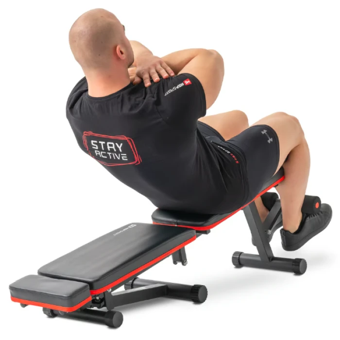 Лавка тренувальна Hop-Sport HS-1010 Pro універсальна для жиму та пресу