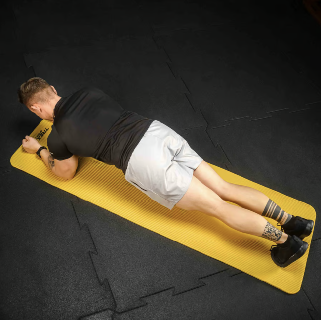 Коврик для йоги Trex Sport TX-018NGM NBR 1см 180х60 желтый