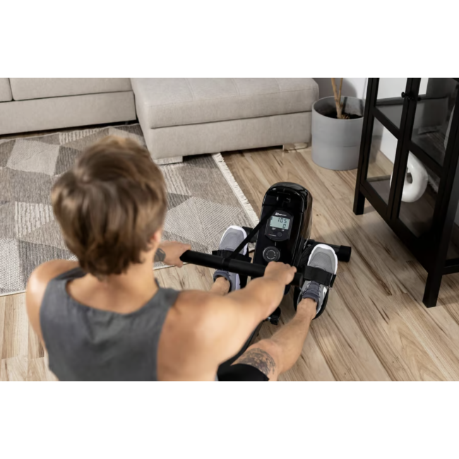 Гребной тренажер Hop-Sport HS-030R Boost золотистый