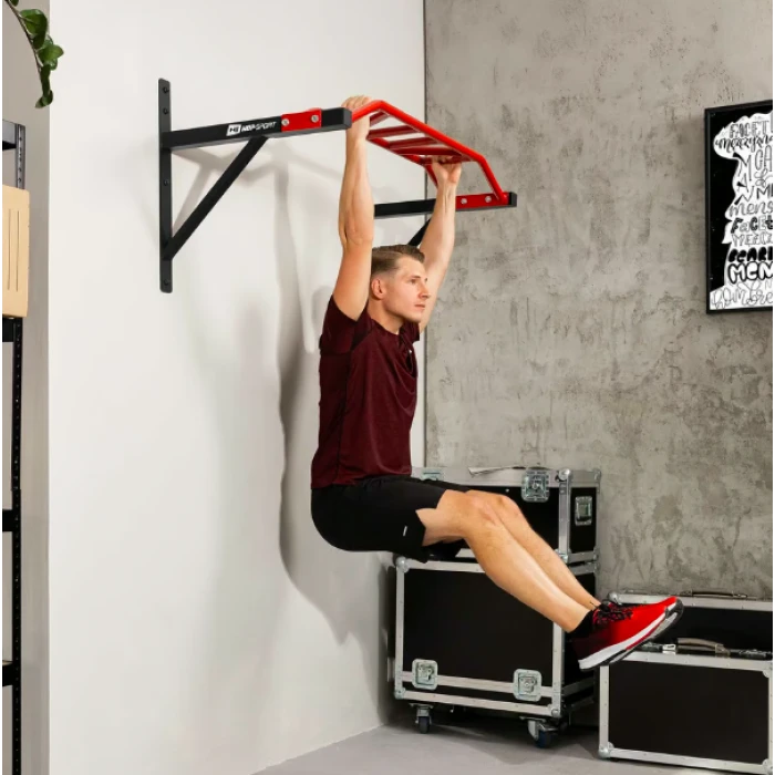 Турнік настінний мультихват Hop-Sport HS-2002K із рукавичками