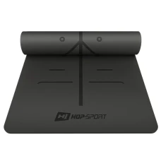 Йога-мат Hop-Sport PU 0,5см 183 x 68см HS-P005GM чорний