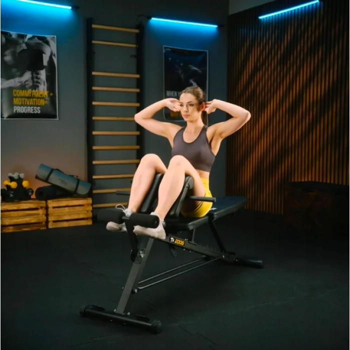 Скамейка тренировочная Trex Sport TX-200B с партой Скотта