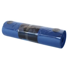 Мат для фитнеса с отверстиями York Fitness NBR 1см синий