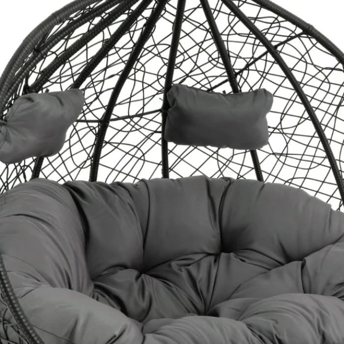 Подвесное кресло-кокон Di Volio Foggio двухместное черный