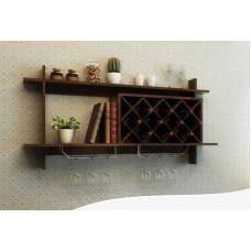 Настенная винная стойка Costway Kasta в стиле Loft