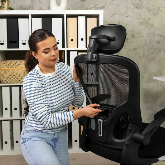 Офисное кресло Di Volio Praso черный