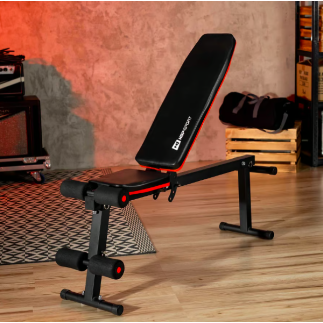 Лавка тренувальна Hop-Sport HS-1010 Pro універсальна для жиму та пресу