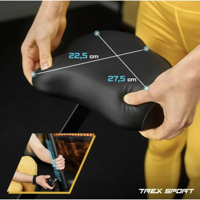 Велотренажер Trex Sport TX-450MB FLEXO черный магнитный