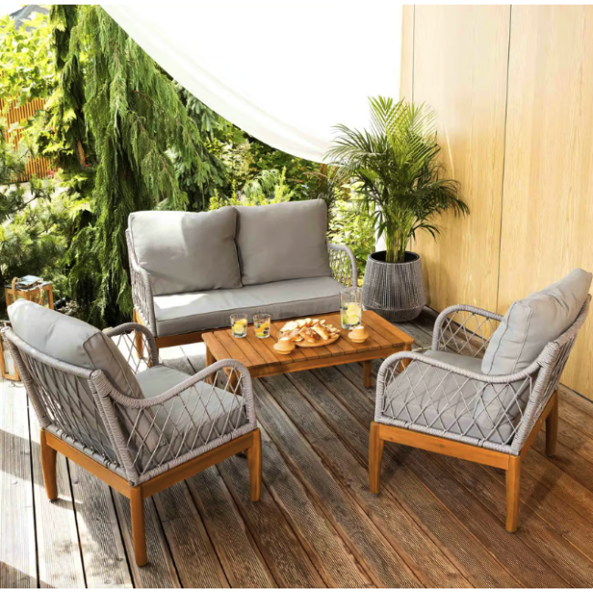 Комплект садовой мебели Di Volio Ragio серый