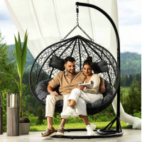 Подвесное кресло-кокон Di Volio Foggio двухместное черный