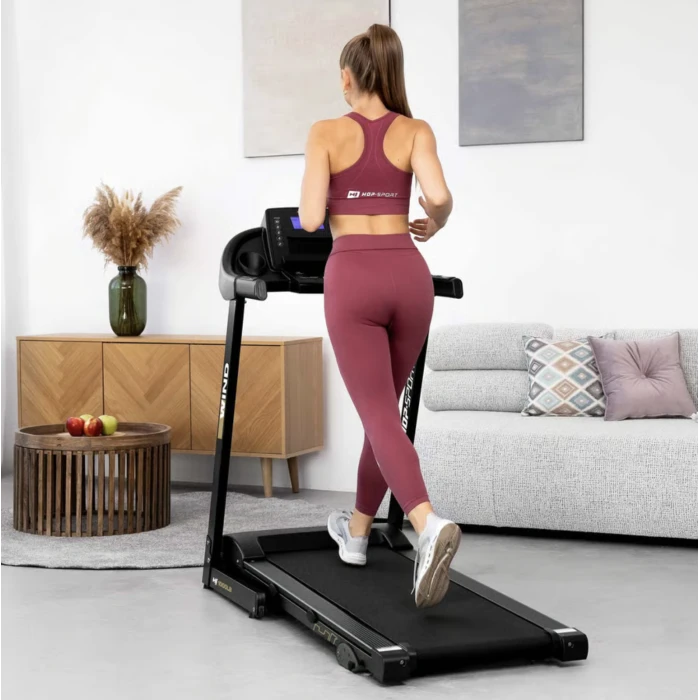 Бігова доріжка Hop-Sport HS-1000LB Wind сірий