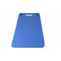 Мат для фітнесу з отворами York Fitness NBR 1см синій