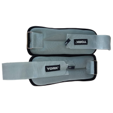 Обважнювачі York Fitness Soft для рук і ніг 2х1кг сірий