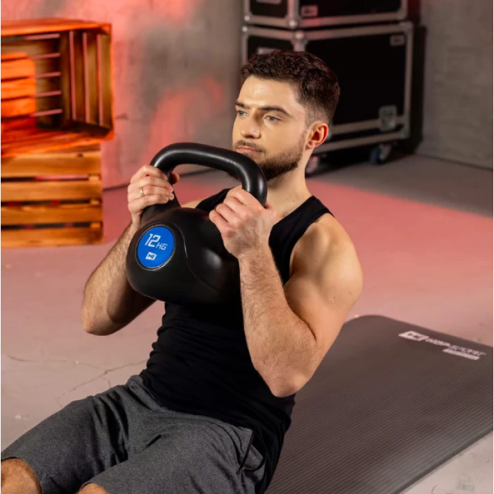 Гиря виниловая Hop-Sport 12кг HS-PB012KB