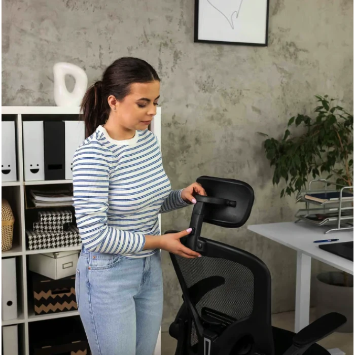 Офисное кресло Di Volio Praso черный