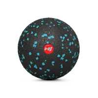 Масажний м'яч EPP 80 мм Hop-Sport HS-S008MBB чорно-синій