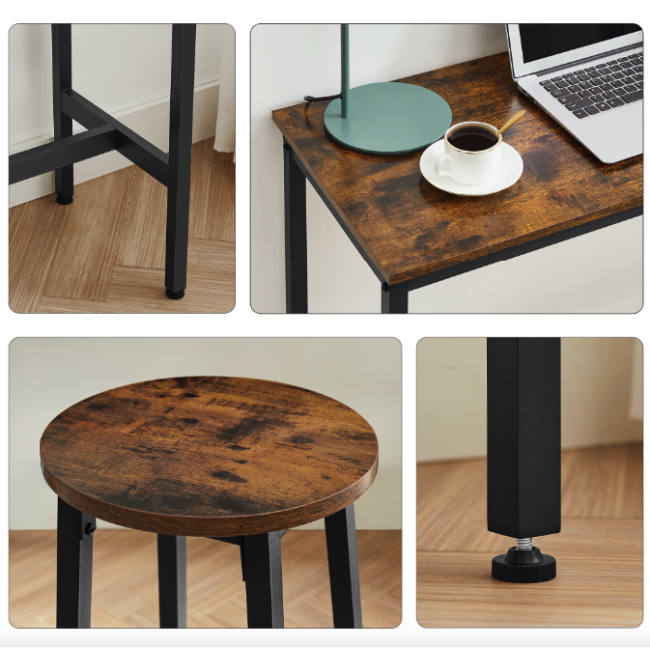 Барный стол и 2 барных стула Leobert Kidol в стиле Loft