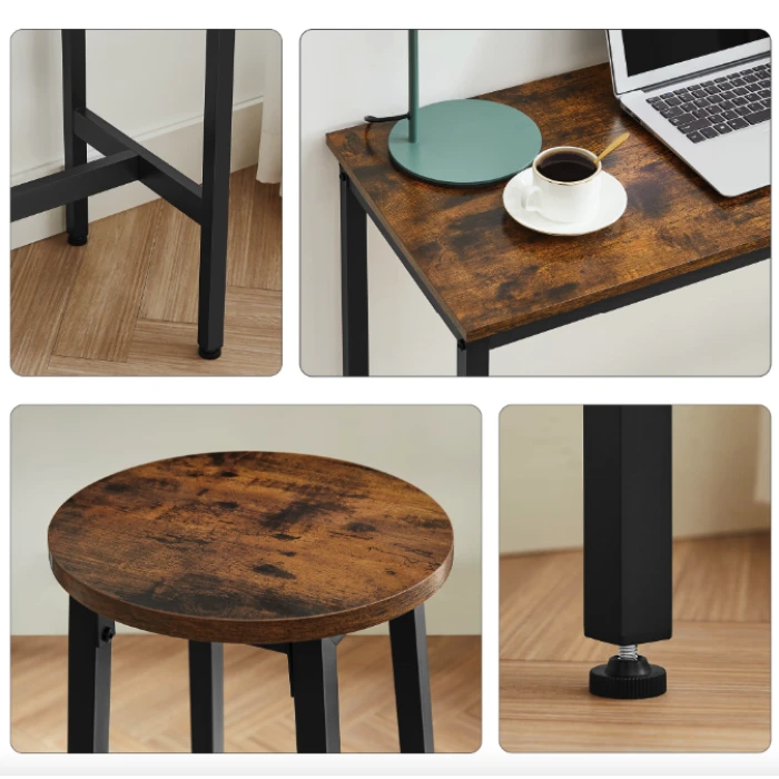 Барный стол и 2 барных стула Leobert Kidol в стиле Loft