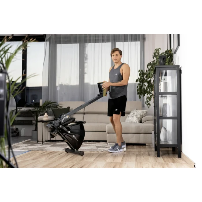 Гребной тренажер Hop-Sport HS-030R Boost золотистый