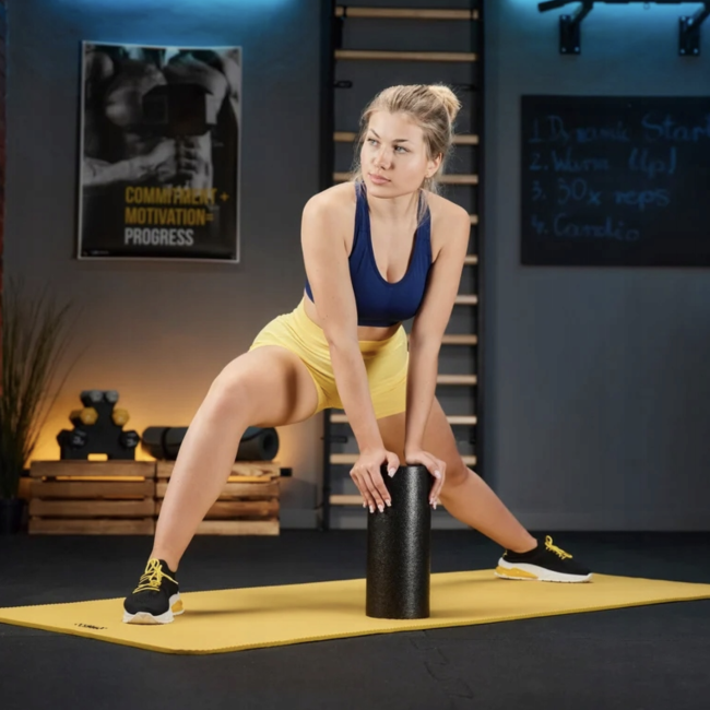 Набор массажеров Trex Sport TX-035EPS 3в1 для йоги и фитнеса черный