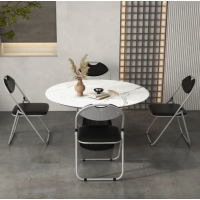 Комплект стільців складаних Costway Moro з переносною ручкою 4 штуки