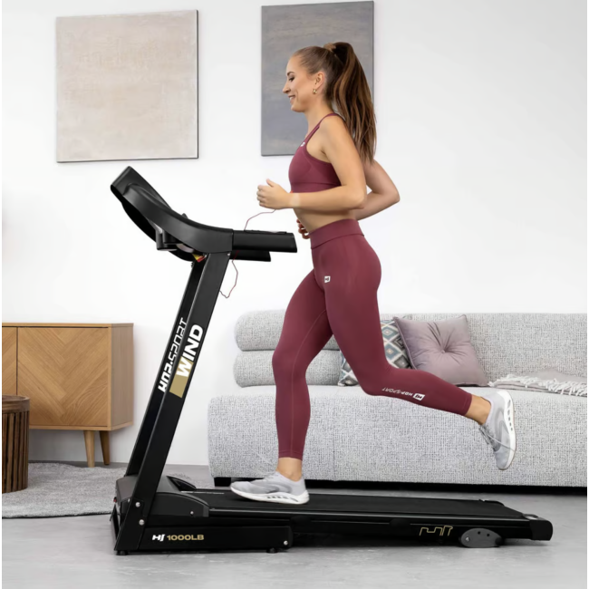 Бігова доріжка Hop-Sport HS-1000LB Wind сірий