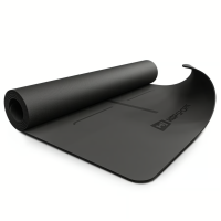 Йога-мат Hop-Sport PU 0,5см 183 x 68см HS-P005GM чорний