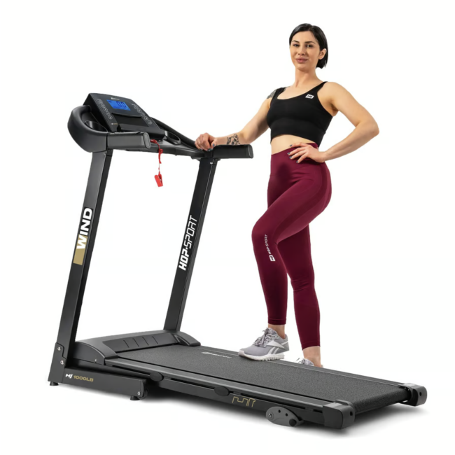 Бігова доріжка Hop-Sport HS-1000LB Wind сірий