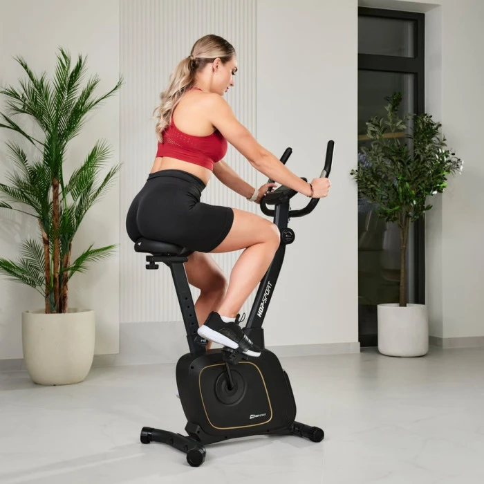 Велотренажер Hop-Sport HS-3000H Nexon черный магнитный