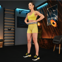 Хулахуп Trex Sport TX-010CHH масажний з обважнювачем сірий