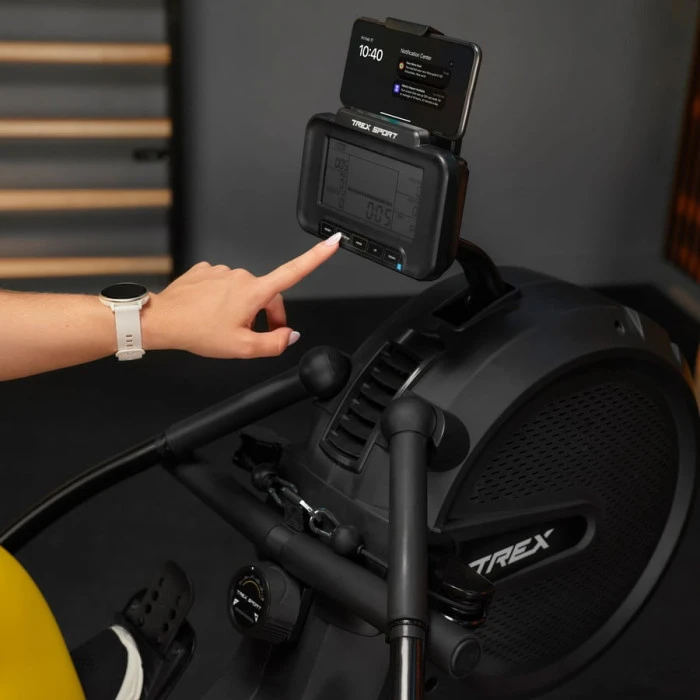 Гребний тренажер Trex Sport APRON TX-880RM аеромагнітний чорний