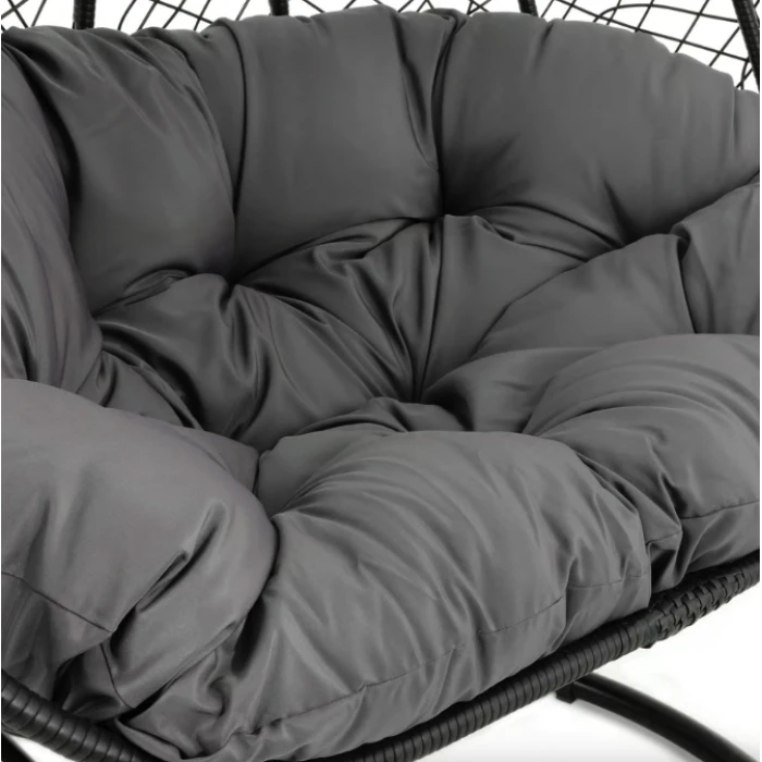 Подвесное кресло-кокон Di Volio Foggio двухместное черный