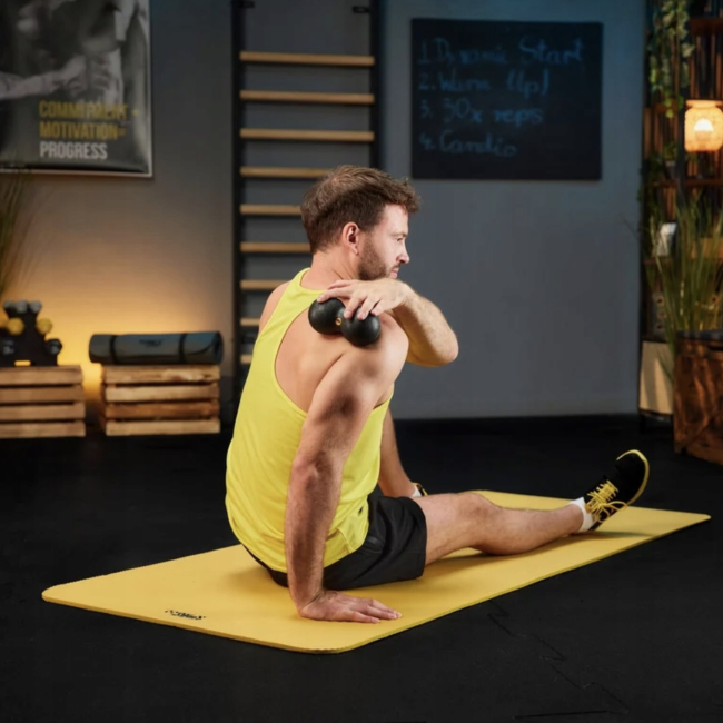 Набор массажеров Trex Sport TX-035EPS 3в1 для йоги и фитнеса черный