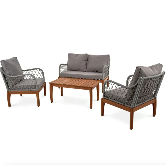 Комплект садових меблів Di Volio Ragio сірий